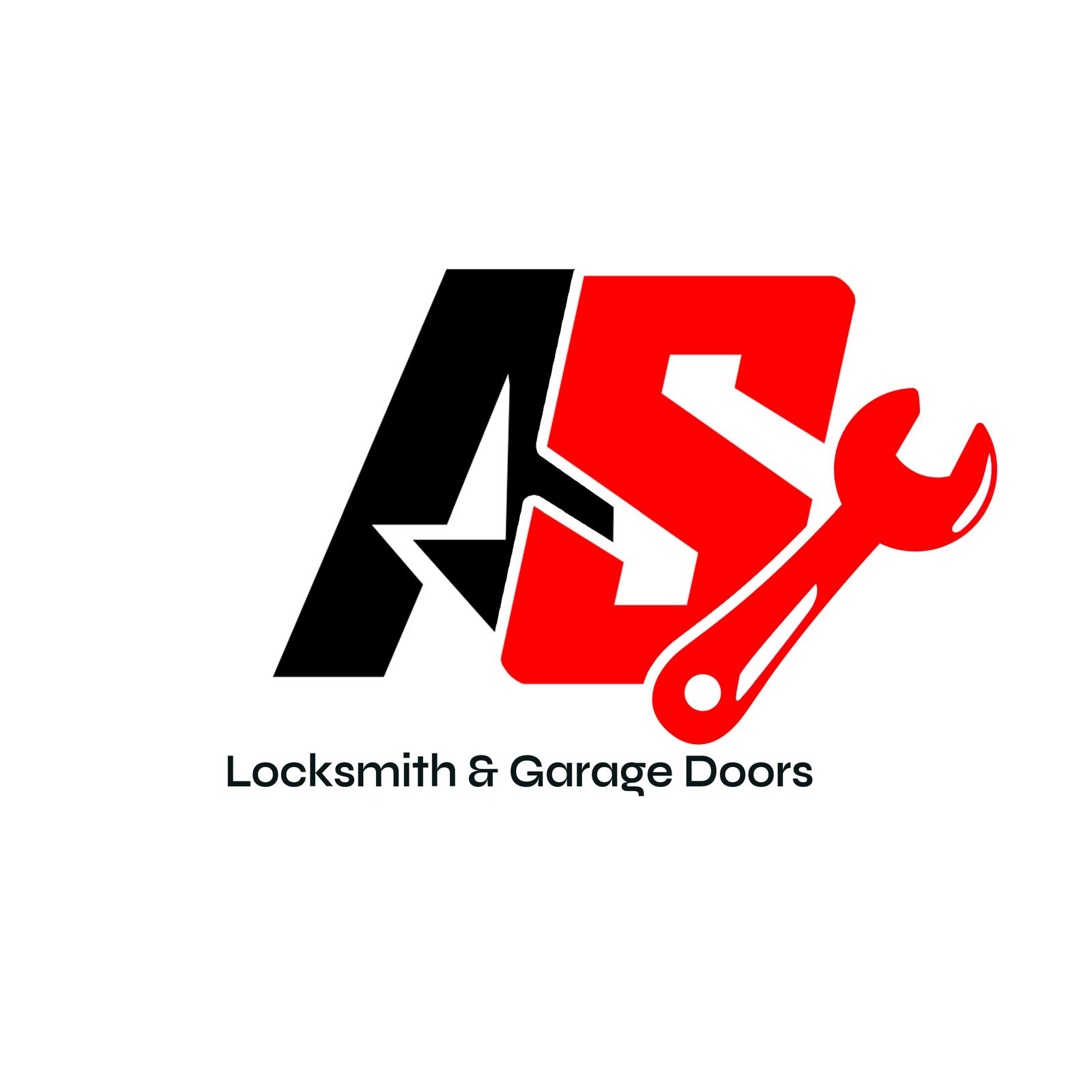 AS Locksmith and Garage Door logo